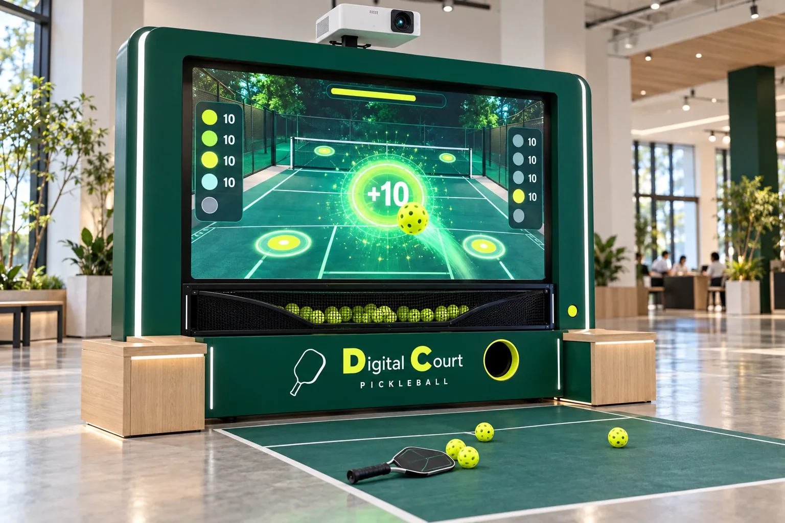 DC Pickleball 匹克球互動訓練機